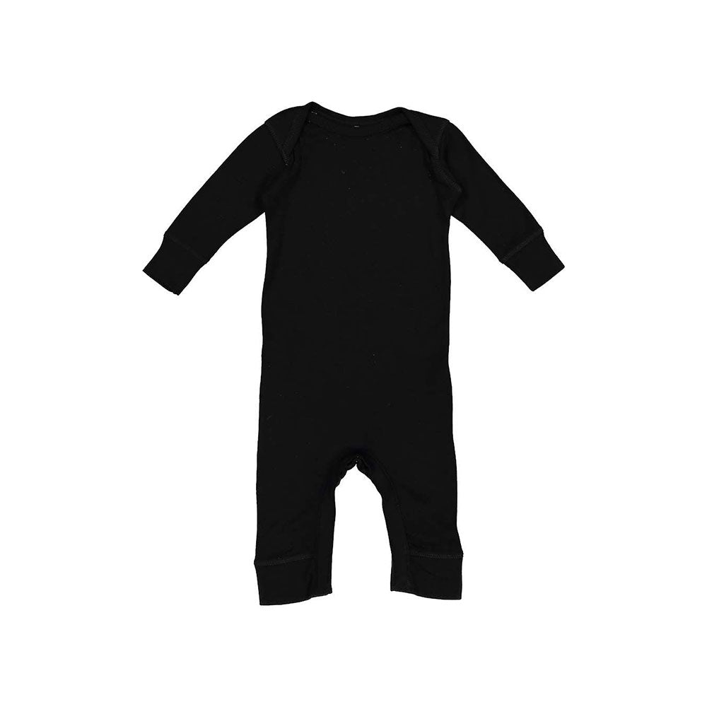 black long sleeve infant bodysuit