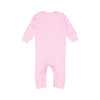 pink long sleeve infant bodysuit