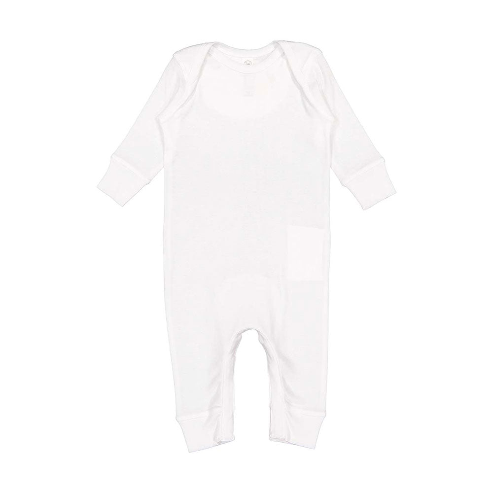 white long sleeve infant bodysuit
