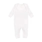 white long sleeve infant bodysuit