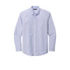 Blue Pin Stripe Oxford Button Down Shirt
